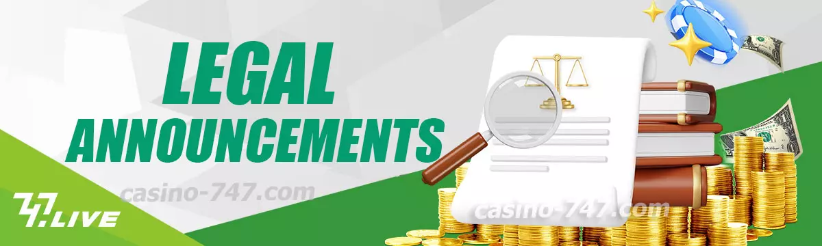 Legal Announcements